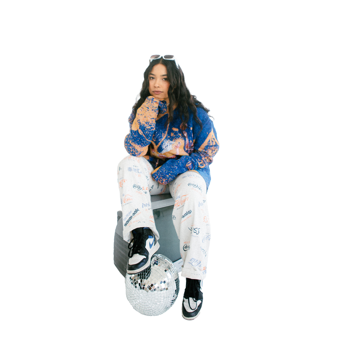 CURRY TAPESTRY SWEATER