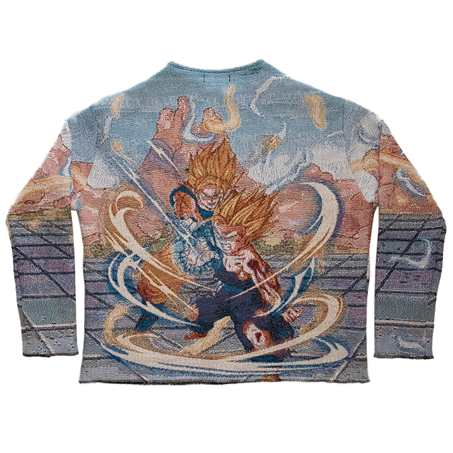 TEEN GOHAN TAPESTRY SWEATER
