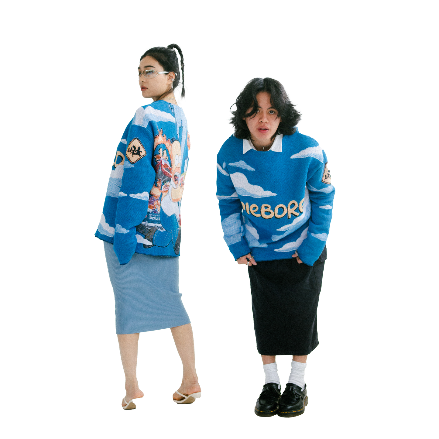 SIMPSONS TAPESTRY SWEATER