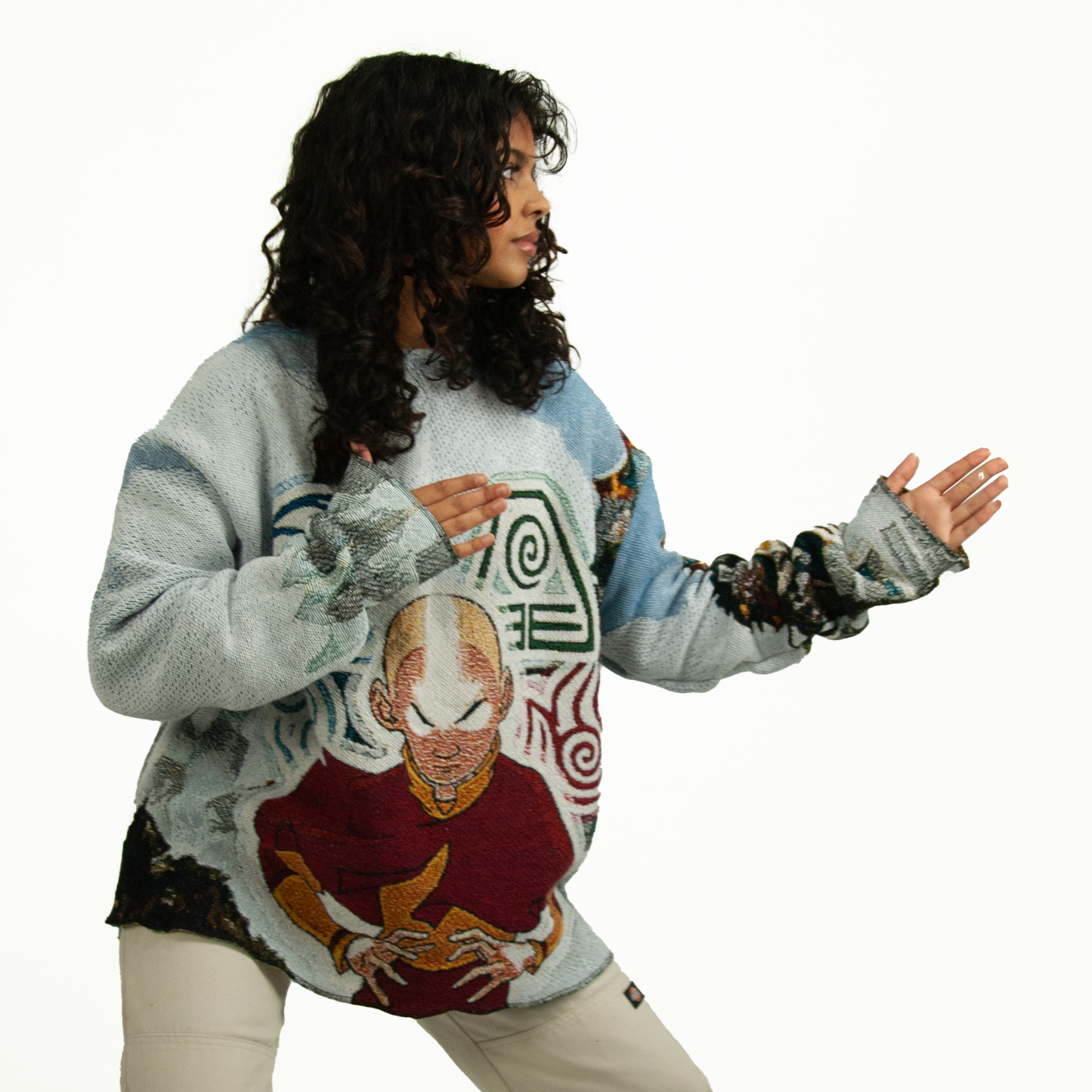 AVATAR TAPESTRY SWEATER