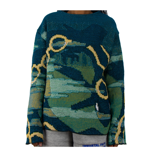 EMRALD TAPESTRY JUMPER